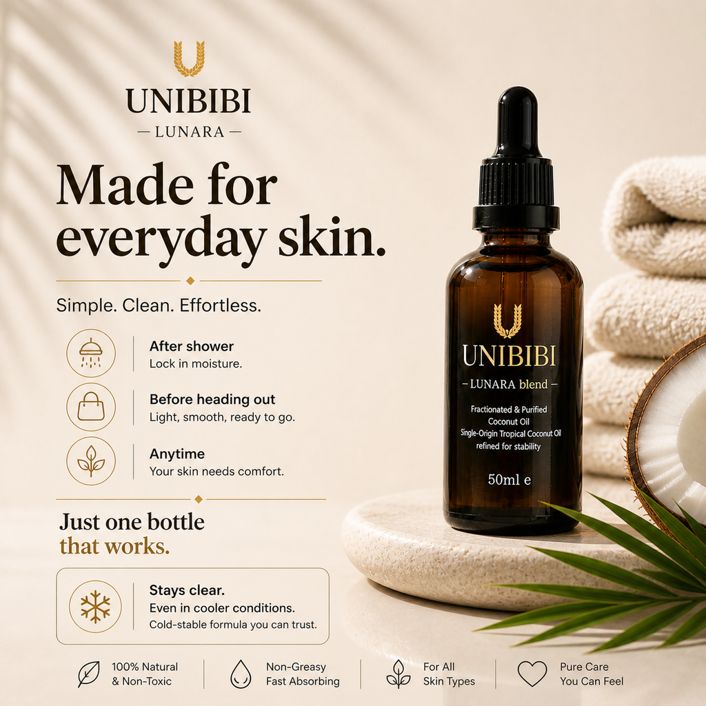 50ml fractioned coconut oil (SKU no: LUR-CO-FCO-50)