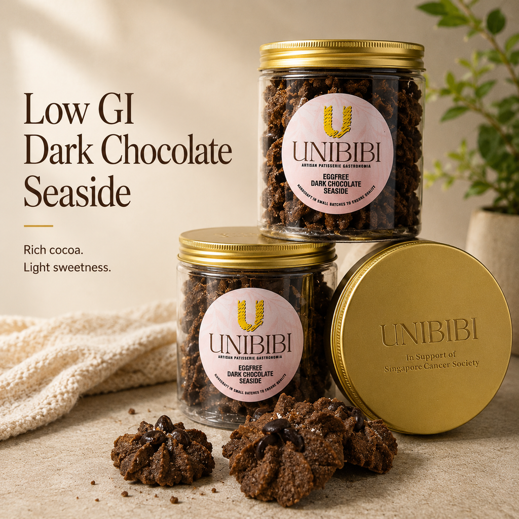 Low GI Raw Cacao Cookie (SKU UNB-CK-RC-240)