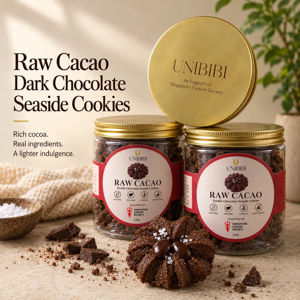 Low GI Raw Cacao Cookie (SKU UNB-CK-RC-240)